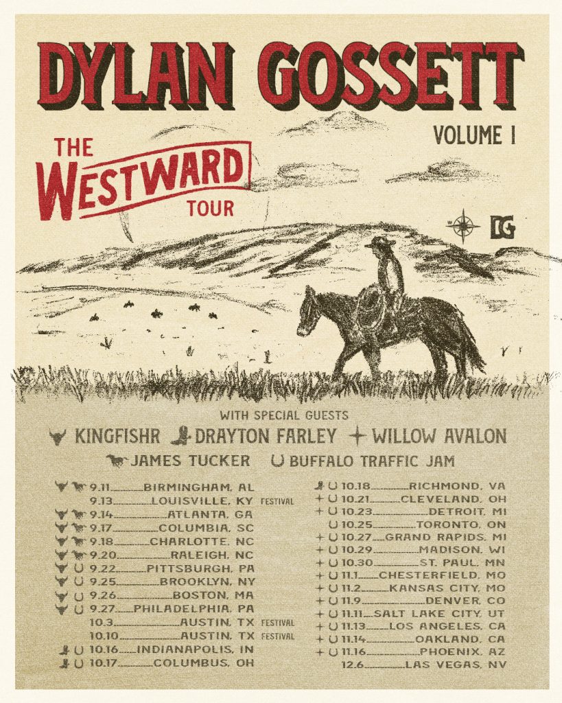 Buffalo Traffic Jam The Westward Tour Poster 2025